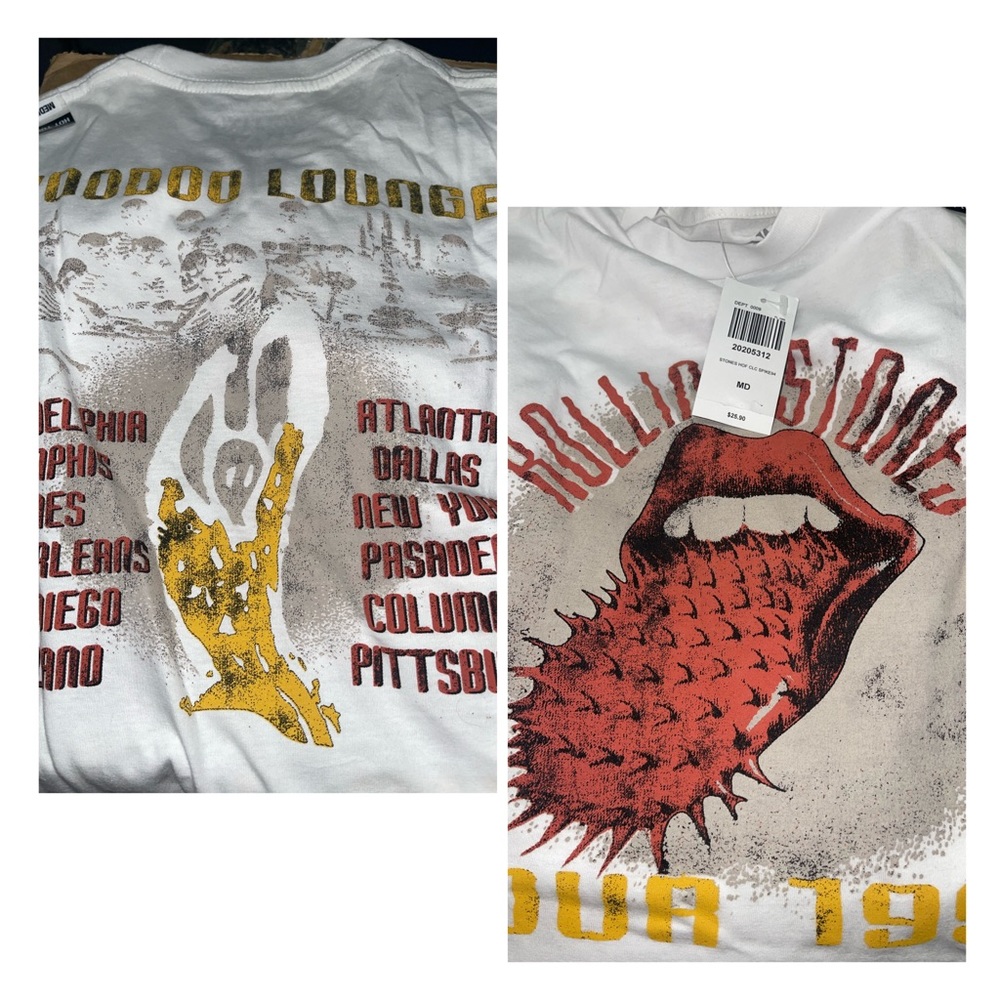 NWT Hot Topic Women's The Rolling Stones Tshirt